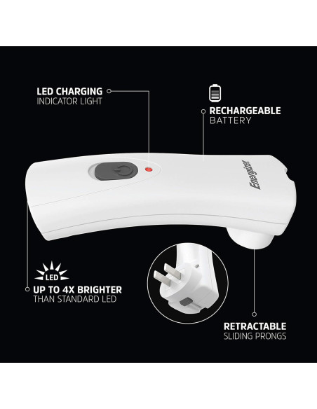 Linternas LED recargables Energizer Weatheready - Paquete de 3