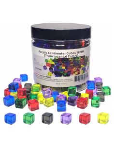 240 Cubos de Plástico para Contar y Clasificar AiFanS