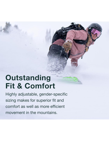 Mochila de Esquí Osprey Sopris 20L para Mujeres - Negra Mochila de Esquí Osprey Sopris 20L para Mujeres - Negra