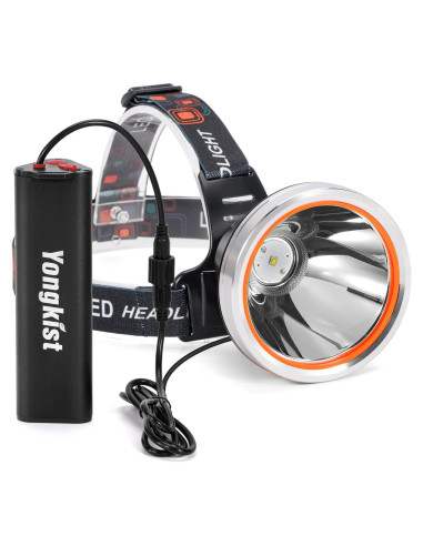 Linterna Frontal LED Yongkist 8401 Recargable IP68 20g