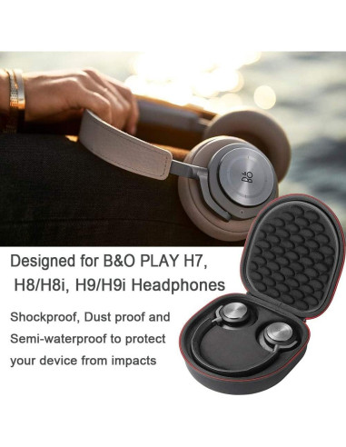 Funda Dura para Auriculares B&O Play Beoplay H4 H7 H8 H9 - Negro