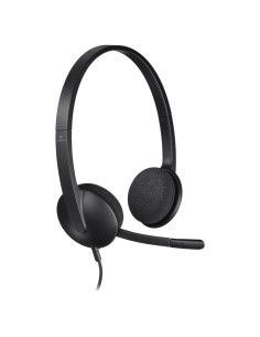 Auricular USB Logitech H340 con micrófono y sonido claro