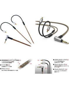 Cable desmontable para auriculares Audio-Technica HDC313A 1.2m 2