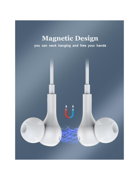 Auriculares con cable Cecety CE-538 Intrauditivos 3.5mm Blanco