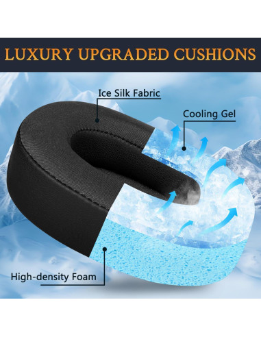 Almohadillas de Gel Enfriamiento SOULWIT para Auriculares JBL E55BT