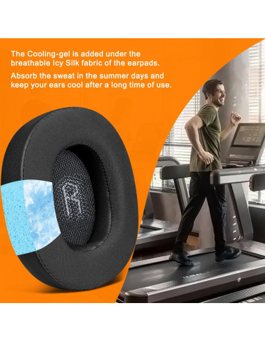 Almohadillas de Gel Enfriamiento SOULWIT para Auriculares JBL E55BT