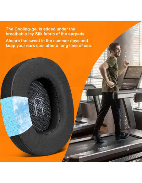 Almohadillas de Gel Enfriamiento SOULWIT para Auriculares JBL E55BT