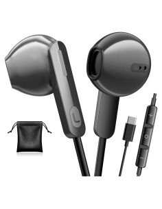 Auriculares USB C LCdaymini para iPhone 16 y Samsung Galaxy