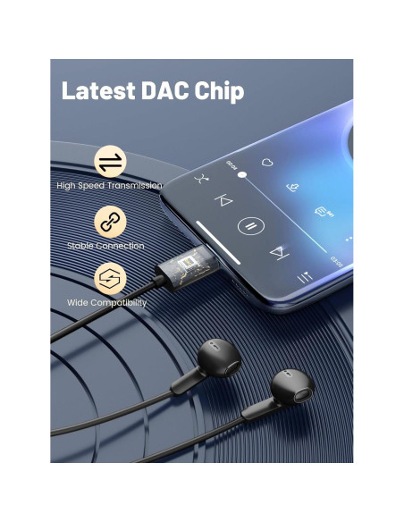 Auriculares USB C LCdaymini para iPhone 16 y Samsung Galaxy Auriculares USB C LCdaymini para iPhone 16 y Samsung Galaxy