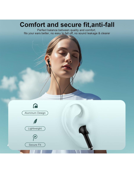 Auriculares con cable USB C Samsung EASC06KT - Sonido HiFi