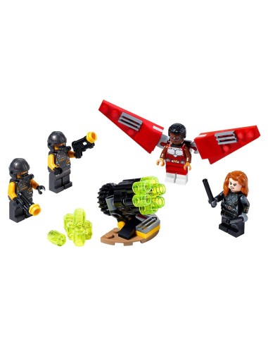 LEGO Marvel Avengers 40418 Falcon y Black Widow 60 Piezas