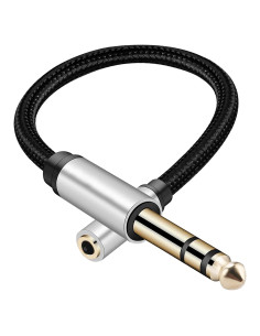 Adaptador de audio CHENGXINDA 6.35mm a 3.5mm 30cm