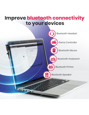 Extensor USB-A Bluetooth GTW Blue Beacon para PC y Mac