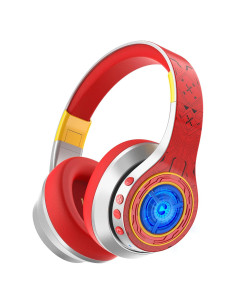 Auriculares iClever Auraa ANC Niños Bluetooth 6.0 Plata