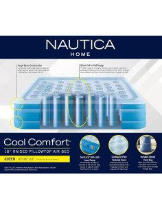 Colchón de Aire Reina Nautica Cool Comfort 18" con Bomba 2