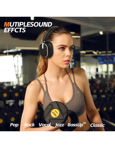 Auriculares Inalámbricos MMWOWARTS H2 con ANC y 60H Batería