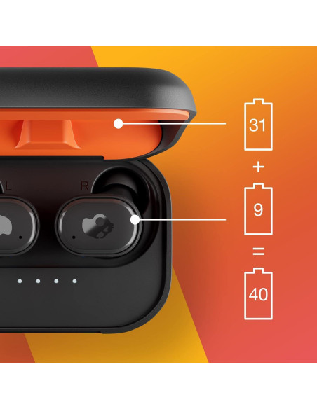 Auriculares Inalámbricos Skullcandy Grind Fuel - 40 Horas Batería