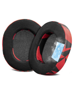 Almohadillas de Enfriamiento de Gel SOULWIT para Arctis 1/3/5/7/9 - Tormenta Roja