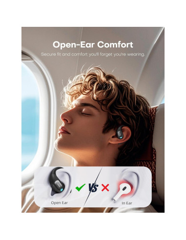 Auriculares Inalámbricos KOVOL K11Pro, Sonido Estéreo, 36H Batería