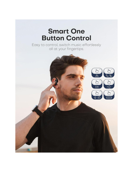 Auriculares Inalámbricos KOVOL K11Pro, Sonido Estéreo, 36H Batería