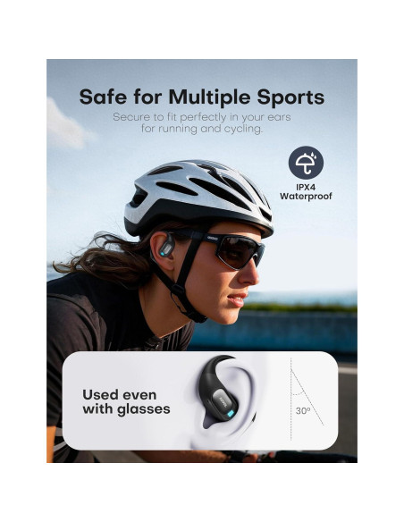 Auriculares Inalámbricos KOVOL K11Pro, Sonido Estéreo, 36H Batería