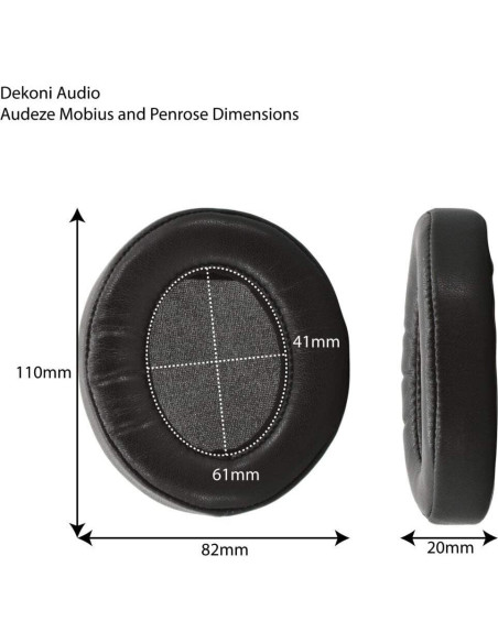 Almohadillas de Reemplazo Dekoni para Audeze Mobius/Penrose - Suede
