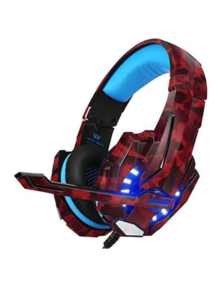 Piel Decal Skinit Camo Calle Rojo para Auriculares BENGOO G9000 Piel Decal Skinit Camo Calle Rojo para Auriculares BENGOO G9000