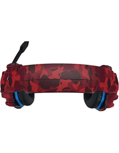 Piel Decal Skinit Camo Calle Rojo para Auriculares BENGOO G9000