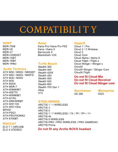 Almohadillas de Gel Refrigerante Soulwit para Auriculares - Negro 2