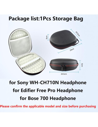 Funda de Transporte EVA para Auriculares JBL Sony Edifier