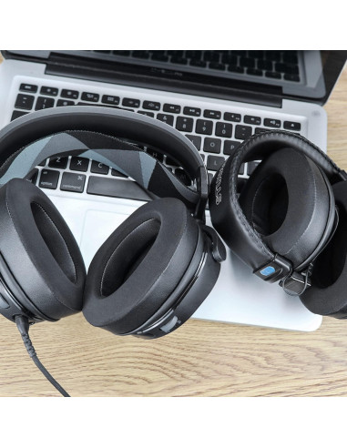 Almohadillas de Gel Refrigerante Soulwit para Auriculares - Negro