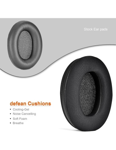 Almohadillas de Gel Refrigerante Defean para Auriculares HyperX