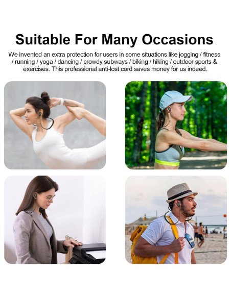 Correa Antipérdida LEFXMOPHY para Bose QuietComfort II