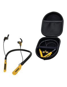 Auriculares Inalámbricos DEWALT Neckband con Estuche IPX6 30H
