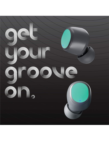 Auriculares Inalámbricos Skullcandy Vinyl Bluetooth 5.1 Gris/Verde