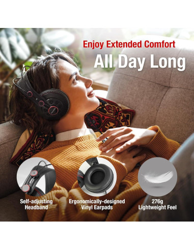 Auriculares de Estudio Superlux HD681 + Micrófono D112C Profesional