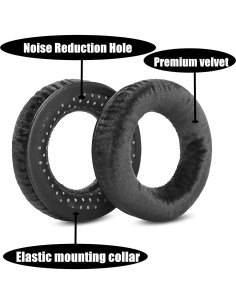 Almohadillas de Reemplazo YunYiYi para Auriculares Beyerdynamic DT990/DT770 2