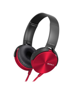 Auriculares Sony MDR-XB450AP Extra Bass Rojo 439g
