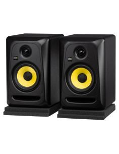 Monitores de Estudio Activos KRK Classic 5 - 50W - Paquete Completo