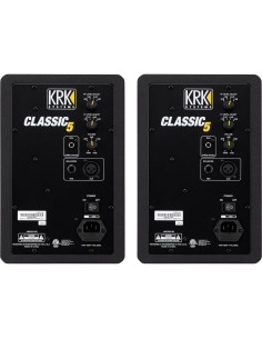 Monitores de Estudio Activos KRK Classic 5 - 50W - Paquete Completo 2