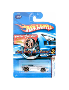 Hot Wheels Ford Shelby GR-1 Concept 1:64 Escala Plata