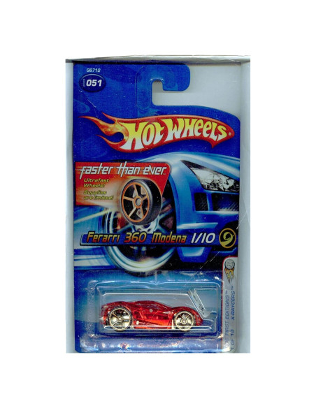 Hot Wheels Ferrari 360 Modena 1:64 Escala Coleccionable
