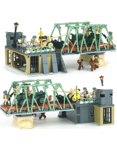 Juego de Bloques de Construcción Militar General Jim - Batalla de Budapest 2