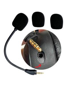 Micrófono de Reemplazo HyperX Cloud III con Cancelación de Ruido