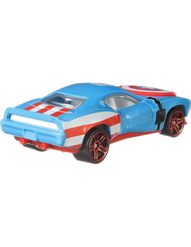 Coche Hot Wheels Marvel Thor - Mattel - 4 cm x 14 cm