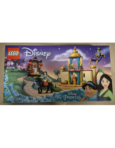LEGO Princesa Disney Aventura Jasmine y Mulan 43208 Juguete