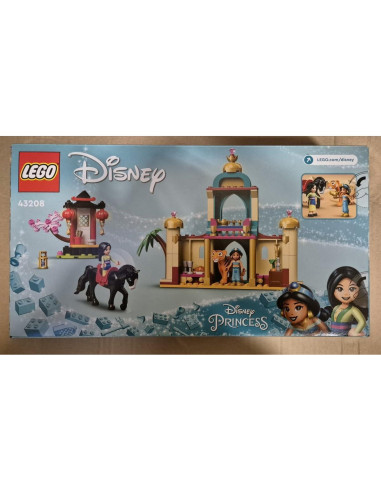 LEGO Princesa Disney Aventura Jasmine y Mulan 43208 Juguete