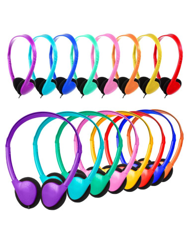 Auriculares para Niños TJZXGUI905 Paquete de 24 Multicolor