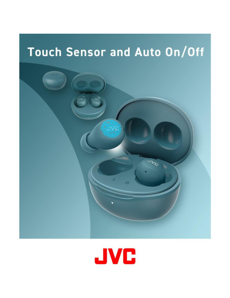 Auriculares Inalámbricos JVC Gumy Mini Verde Bluetooth 5.1