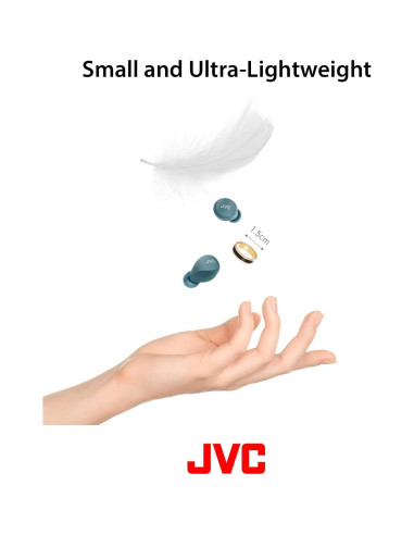 Auriculares Inalámbricos JVC Gumy Mini Verde Bluetooth 5.1